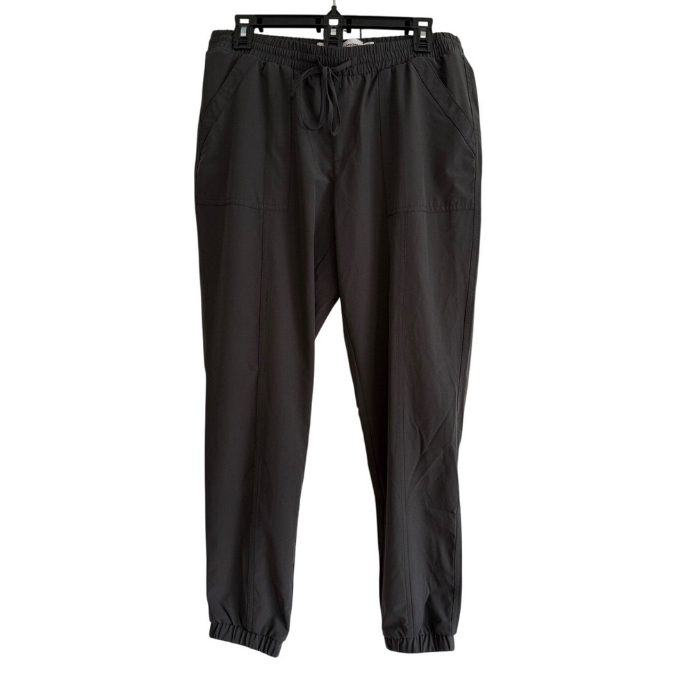 Sonoma Goods For Life Womens Gray Utility Jogger Pants Size M Drawstring Elastic